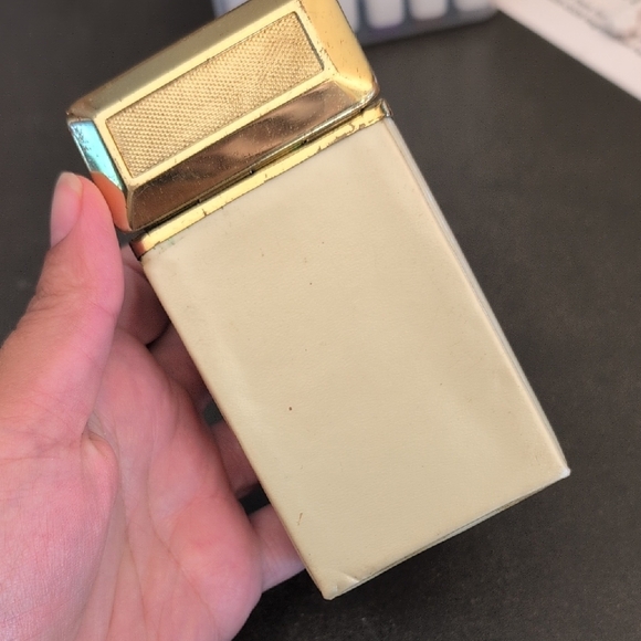 Vintage Beaded Cream Cigarette Case - Picture 7 of 9